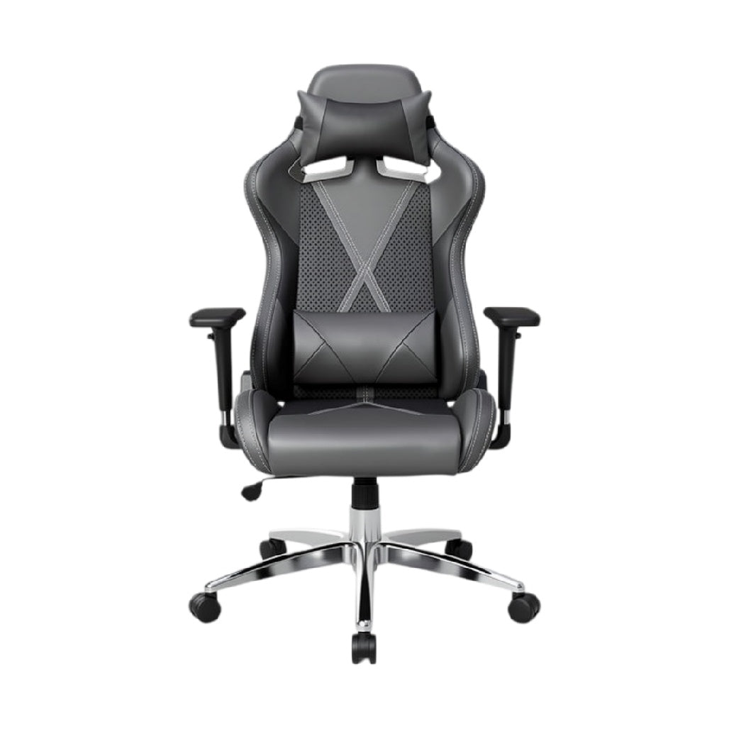 **Technische titel in het Nederlands: Ergonomische gamestoel met verstelbare armleuningen en hoogwaardig leer**
